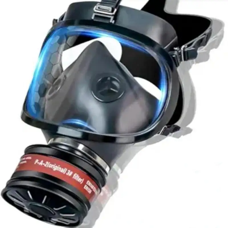 Full face gas mask chemical respirator filter self-priming mask nuclear contamination protection,MF14/87 type Gas Mask