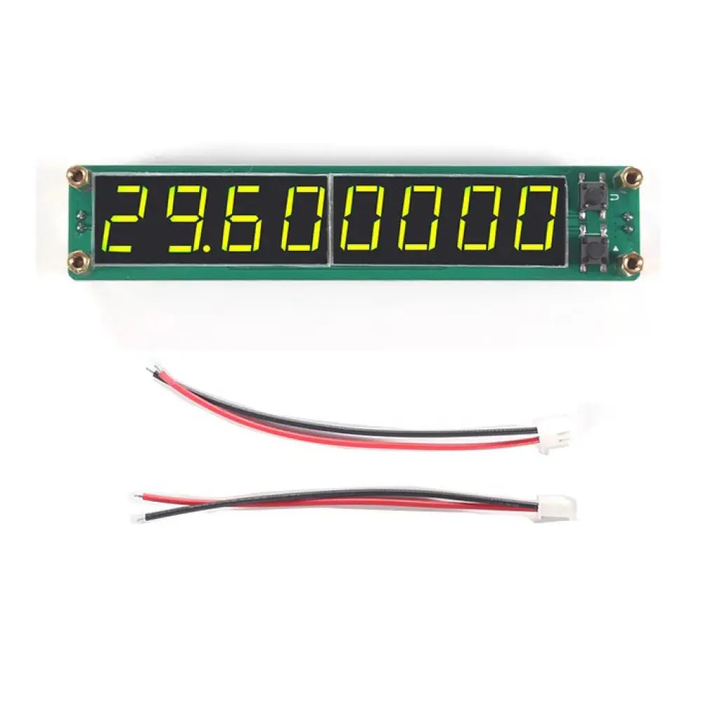 PAREK PLJ 8LED H RF Frequency Meter 8 Digit Display Tester 0 1 To 2400 MHZ Precision Signal Analyzer Electronic Gadget
