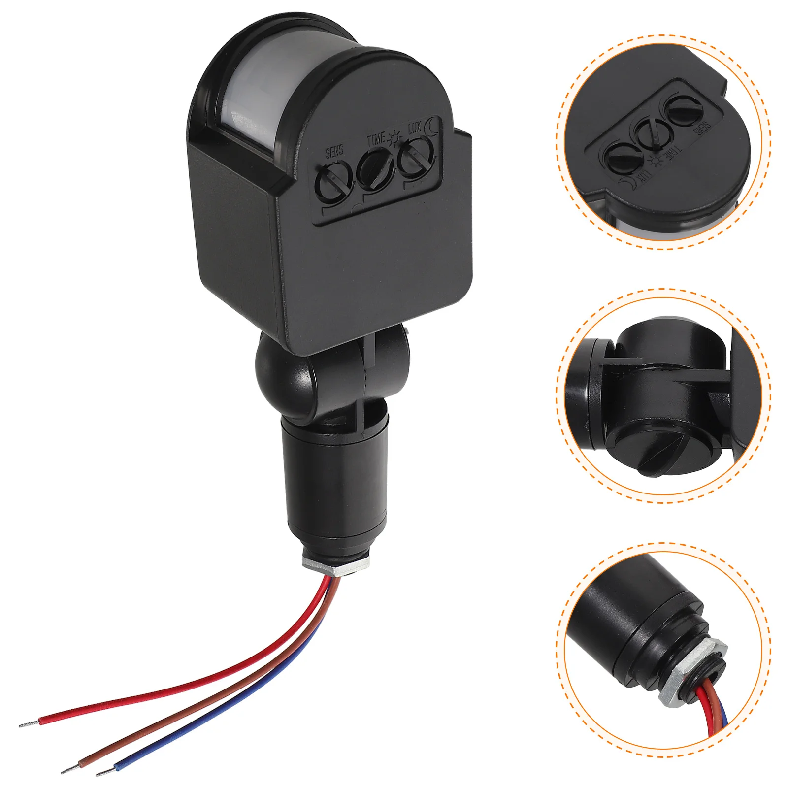 Infrared Sensor Light with Pir Motion AC110V-260V Weatherproof LED Security Lamp for Outdoor Indoor Use Smart