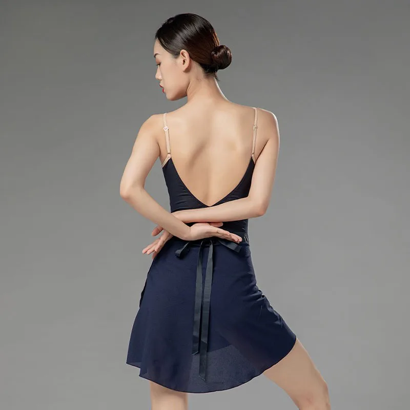 Seksowne damskie body baletowe, body gimnastyczne, strój do tańca, body z siateczką w talii, body taneczne, strój kąpielowy dla dorosłych