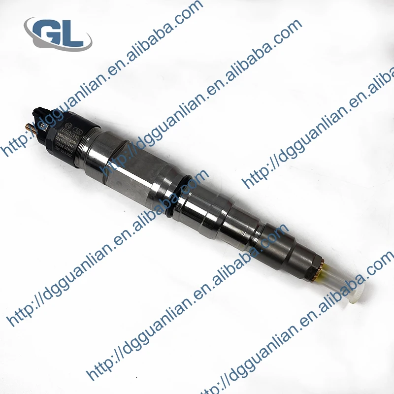 Genuine Common Rail Diesel Injector OH820 MC07 201V10100-6181 0445120597 For Heavy Duty HOWO