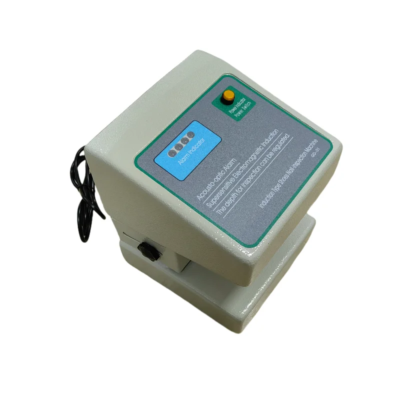 

Shoes Head Inspection Nails Machine Leather Shoes Men's Boots Suit Style Nail Detector Metal Detector Machine