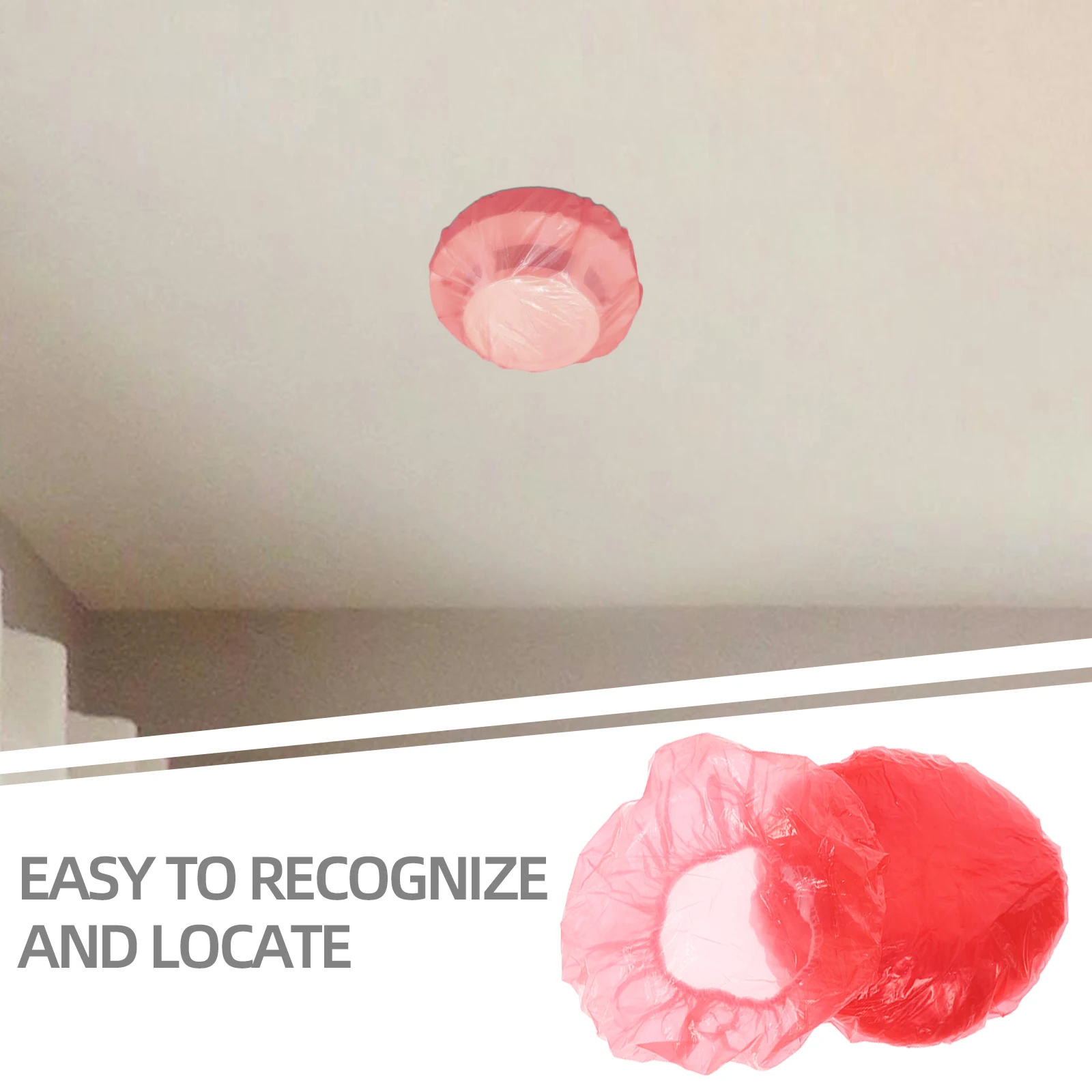 100 Stück Rauchabdeckung, staubdichte Kappe, Schutzhülle zum Kochen, Feuerfarbe, einfach