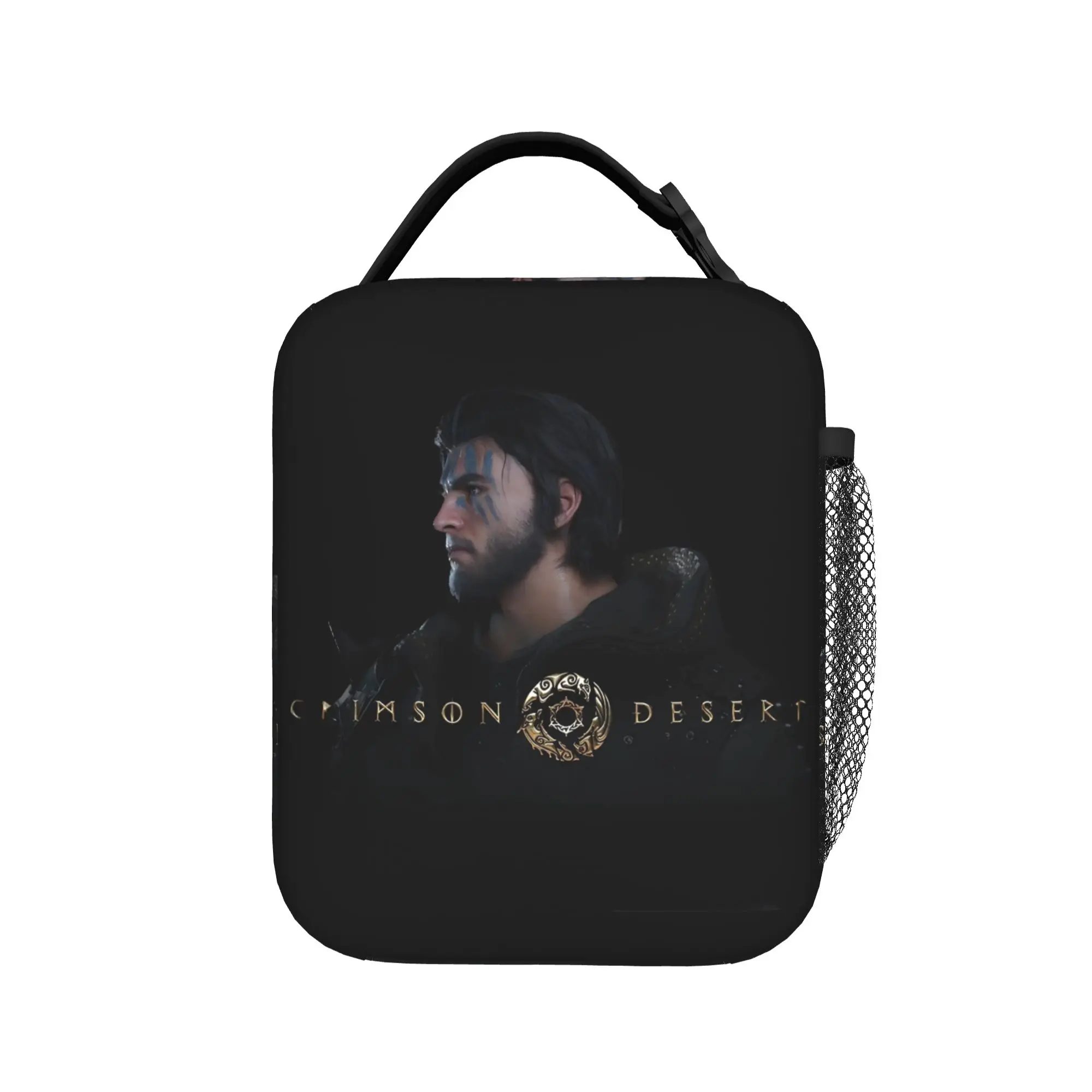 Crimson Desert Insulated Lunch Bags Thermal Bag Reusable,Meal Container  Portable Tote Lunch Box Food Storage Bags Office