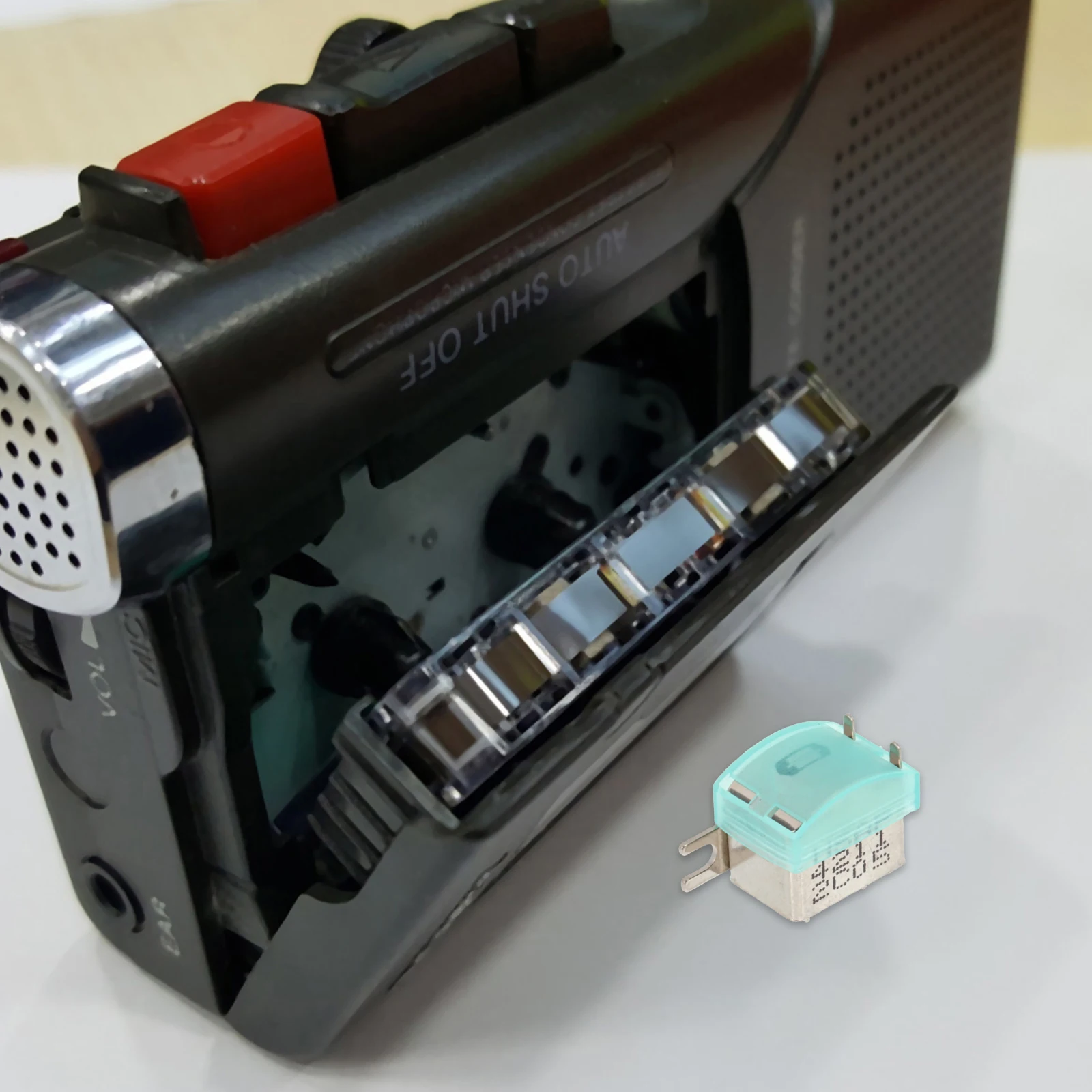 Cassette Recorder Accessories 2 Channel Metal Magnetic Head Parts Button Repair Supplies for Studio Recording Devices - Image 5