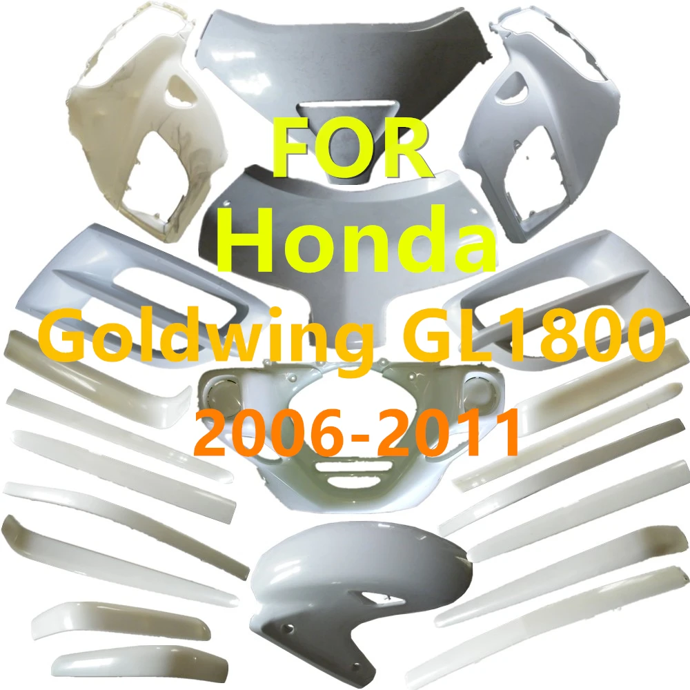 

Bodywork Fairing Injection Molding ABS Unpainted Components Cowl Body Plastic Parts For Honda Goldwing GL1800 2006-2011