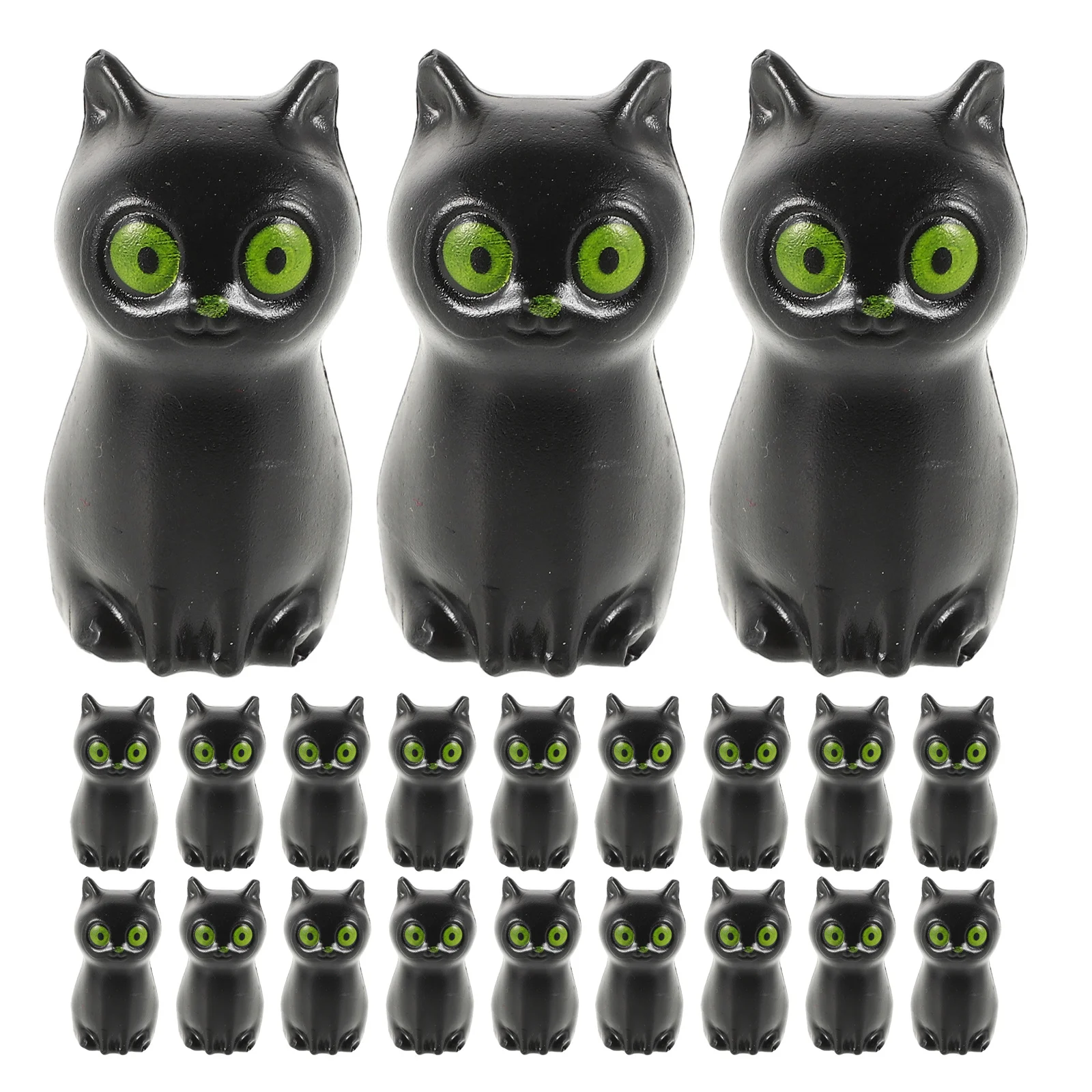 

30pcs Ghost Resin Spooky Halloween Decor For Home Garden Party Supplies Mini Animal Resin Animal Decoration Statue Ornament