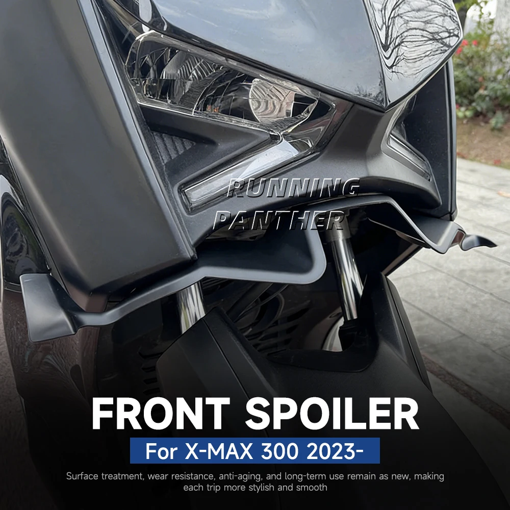 

New Motorcycle Front spoiler for downforce front spoiler For YAMAHA XMAX 300 X-MAX 300 X MAX 300 2023-2026 Spoiler fixed wing