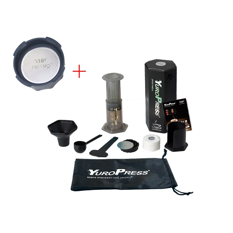 YRP Kaffeemaschine, tragbare Espressomaschine, französische Presse für Auto und Zuhause, Camping, Reisen, Kaffeekanne, Luftpresse, Ae&ropress 3