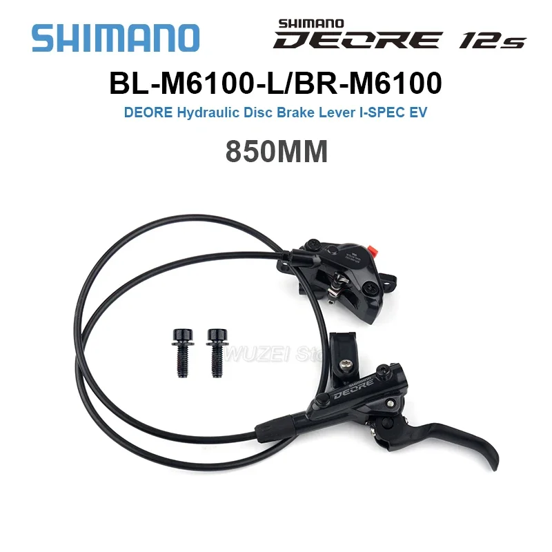 DEORE BL/BR M6100  SMN 2 piston M6120 4 piston Brake MTB Mountain Bikes Hydraulic Disc Brake MTB BR BL-M6100 DEORE Brake