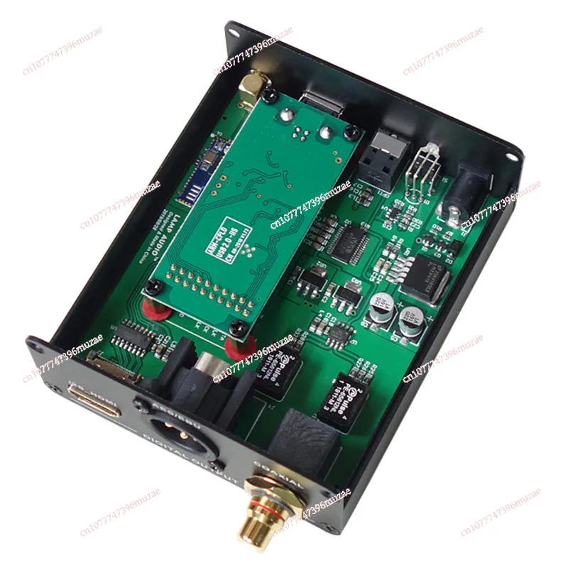 Bluetooth wireless audio receiver USB digital interface to AES fiber coaxial HMDI output