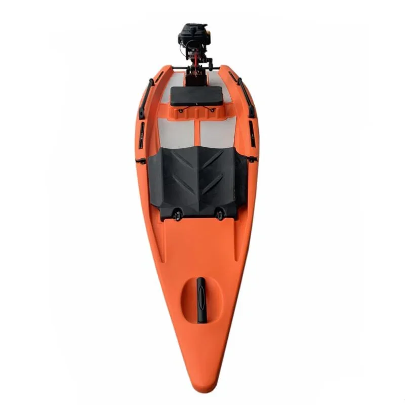 Caiaques com pedal zero, barcos solo skiff, canoa/caia de pesca com motor elétrico para venda