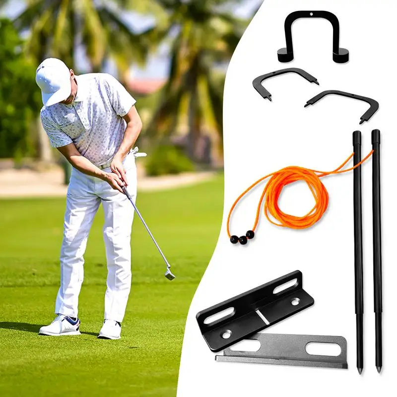 

Portable Golf Putting Hole Arch With Putting Green Rope Set Golf Putting Practice Gate Putting Practice Hole Gate Putter Trainer