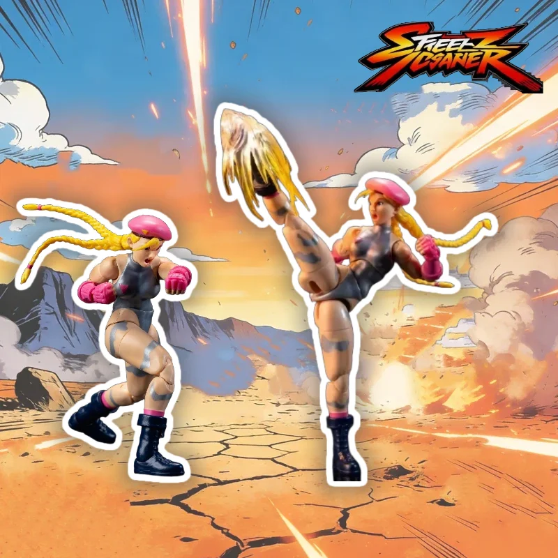 

【In Stock】Jada Toys Street Fighter2 1/12 Jiami Heterochromatic 6-inch Action Figure Anime Model Toy Collection Gift Decoration