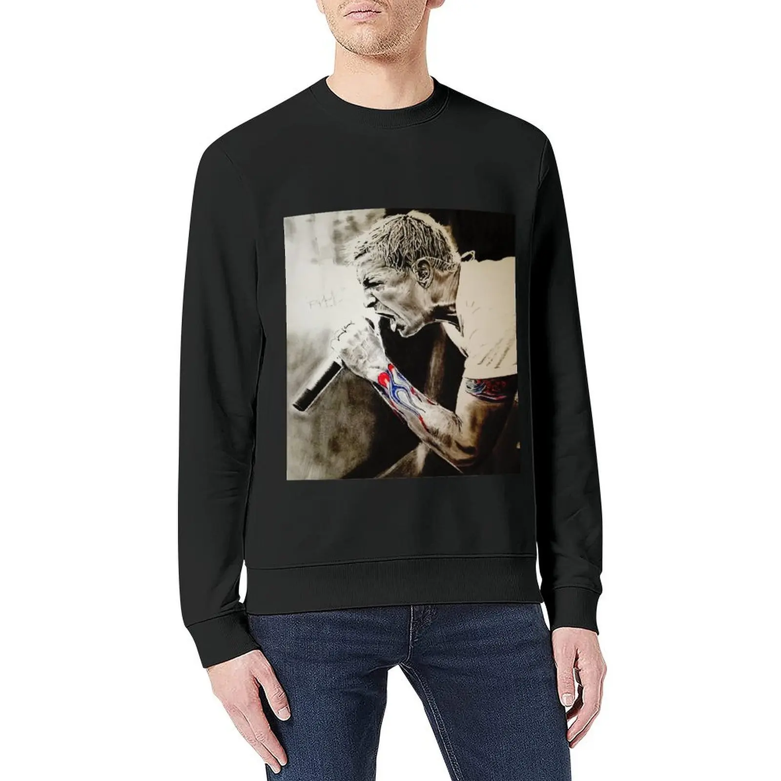 Quand vient mon Tempo تي شيرت كلاسيكي البلوز الرجال ملابس الخريف الخريف أنيمي الملابس الرجال معطف الرجال البلوز #5