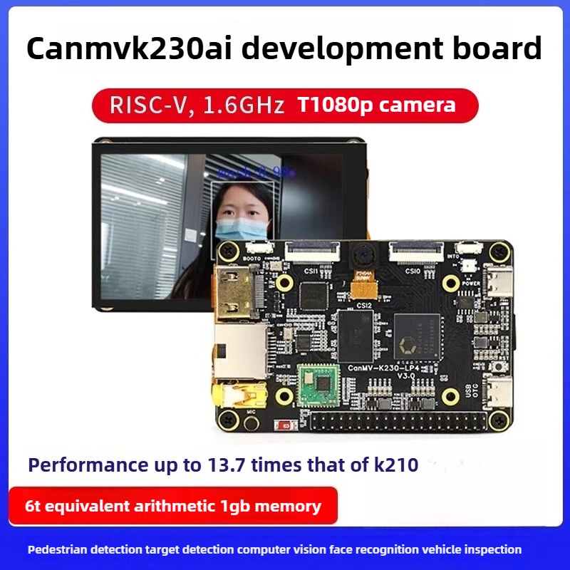 

CanMV K230 Development Board, Visual Recognition Module, Camera AI Rapid Development Board Artificial Intelligence