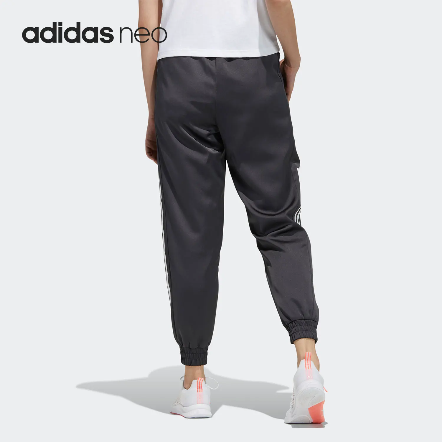 Adidas genuine summer new sports and leisure women's woven closed mouth small leg pants GP5411