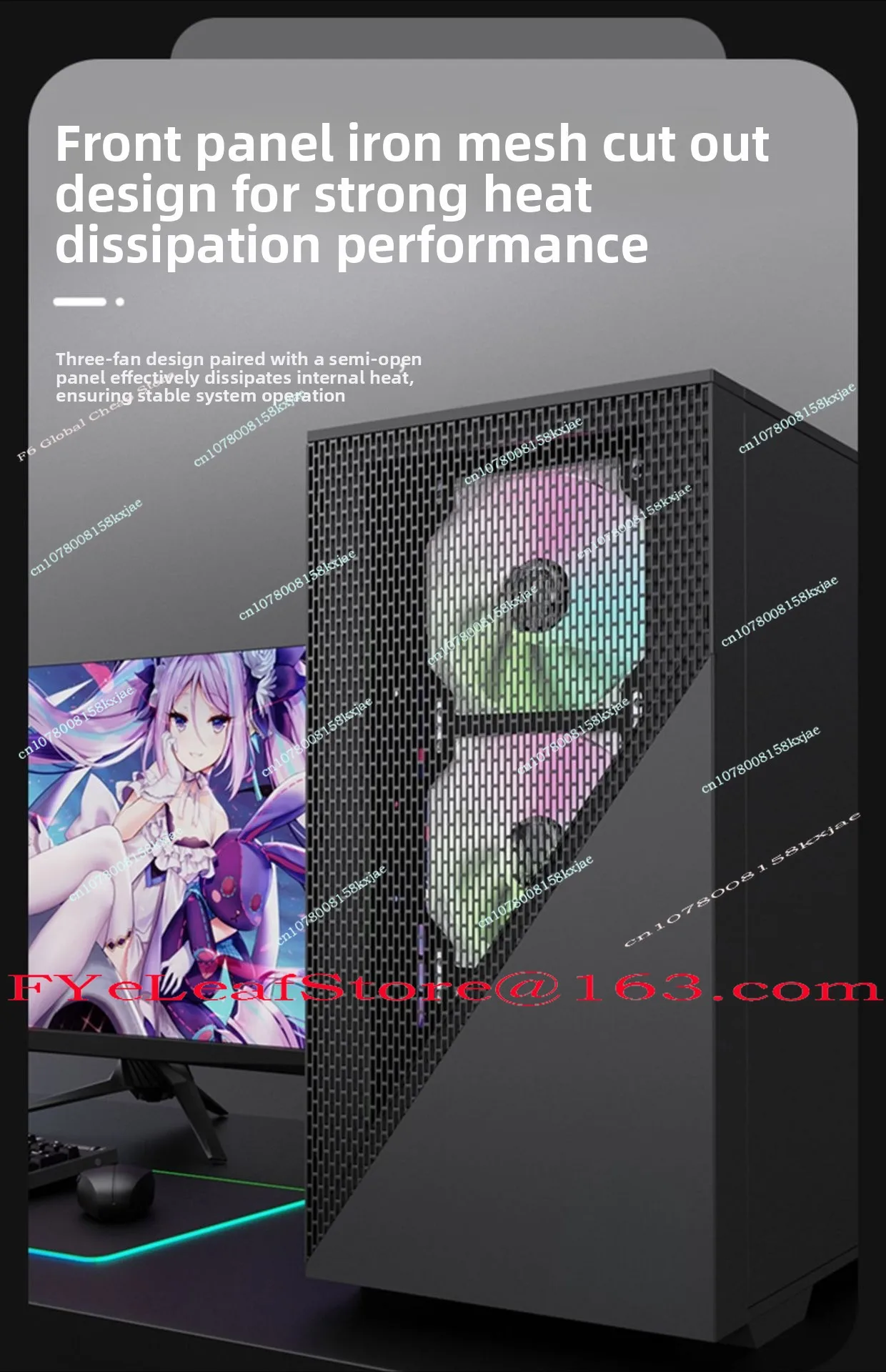 

Полупрозрачный полый мини-футляр для настольного компьютера Tt с водяным охлаждением