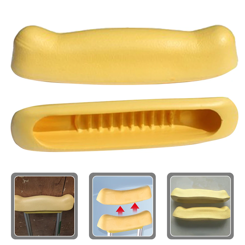 

2 шт. подушечки для костылей для подмышек, резиновый рукав, скользкие костыли для подмышек, сменные чехлы, ручки для подмышек, резиновый рукав, нескользящий