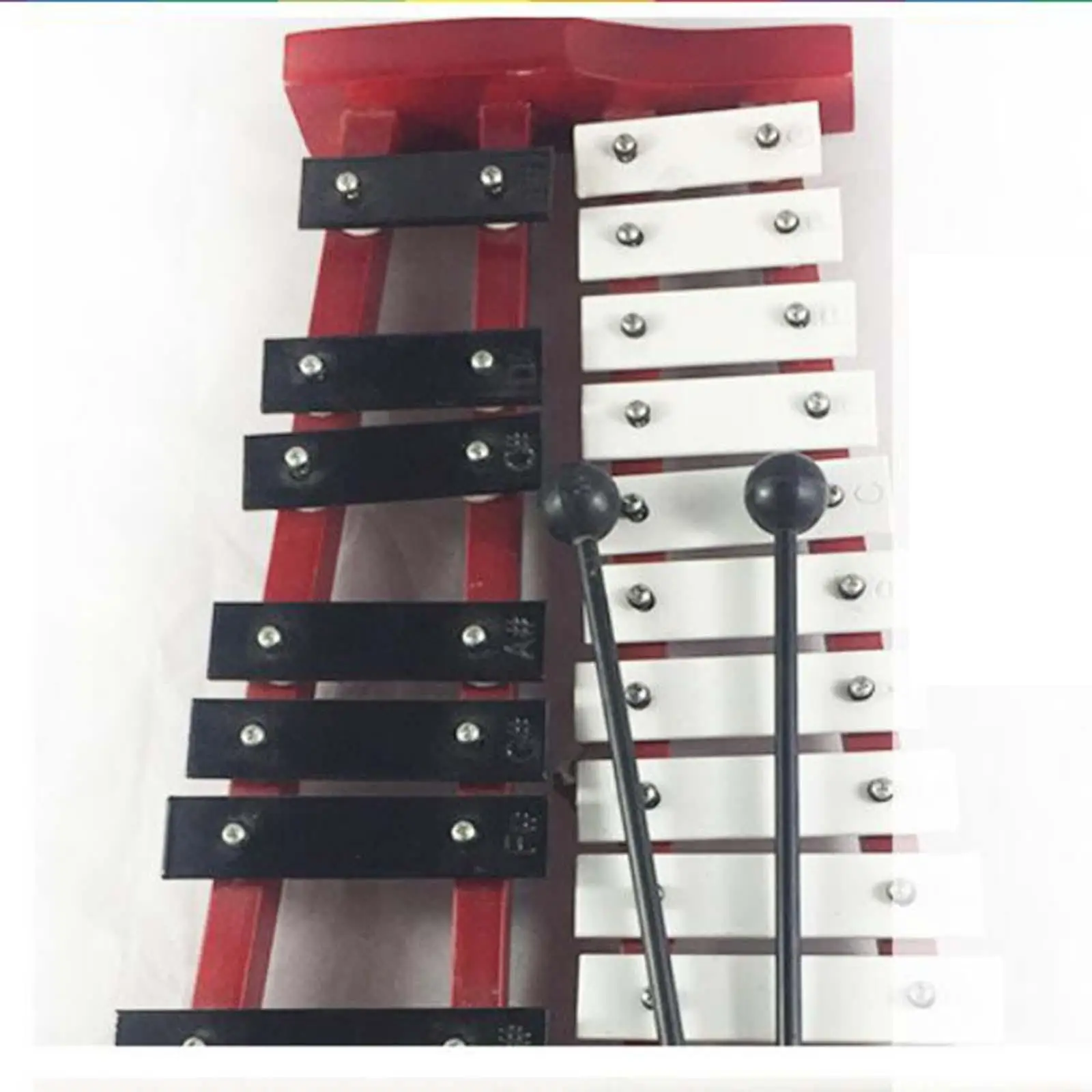 

25 Key Glockenspiel Xylophone Measure 15.7x9.8x3inch Percussion Instrument