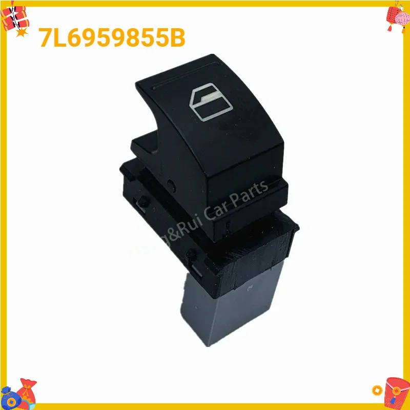 7L6959855B 1F0959855 Power Window Switch For VW Jetta For Golf MK5 MK6 For Passat B6 For Amarok Sharan Tiguan For Touran Touareg