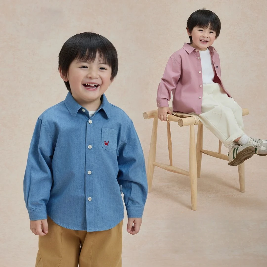 

Spring Autumn Children Wear Boys Long Sleeved Shirts Cartoon Turn Down Collar Kids Boy Tops Korean Casual Boy Outerwear 2-8Y