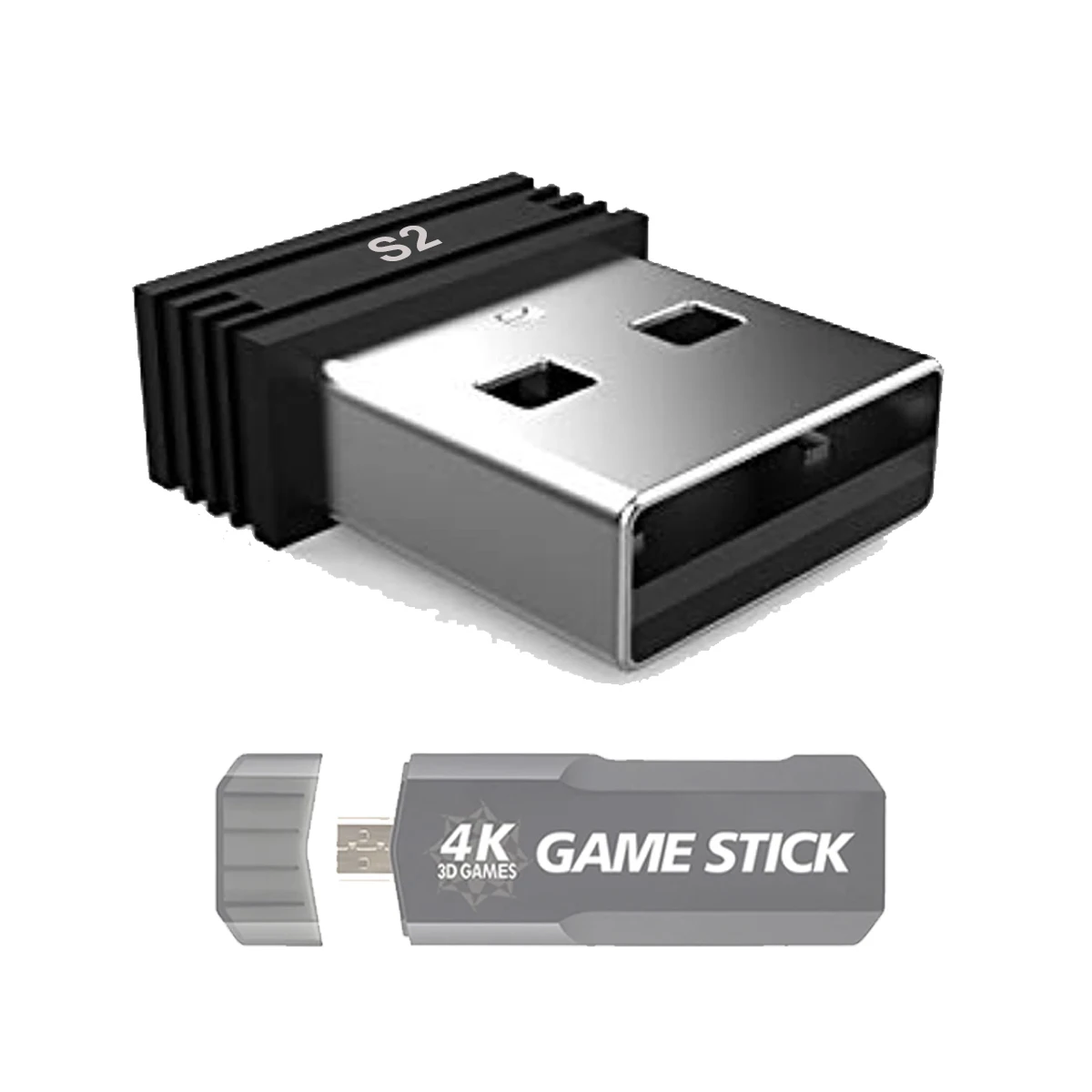 S2 USB dongle for GD10 4K Game Stick Game Stick for gamepad wireless receiver for For VAYAVA Ampown GD20 G11 PRO wireless USB