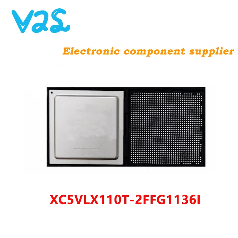 Chipset BGA IC, XC5VLX110T-2FFG1136I, XC5VLX110T-2FFG1136, 100% Novo