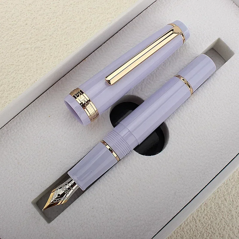 Jinhao 82 Fountain Pen Mini Ink Pen Spin Golden EF F Nib Elegante Business Office School Supplies Writing Pen Stationary