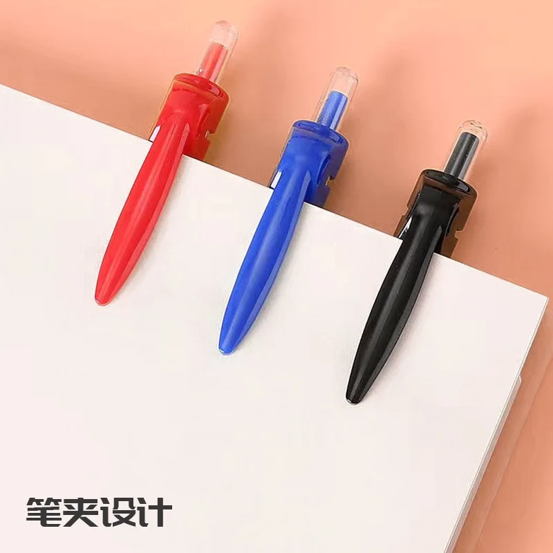 K35 press gel pen red black blue 0.5mm bullet sign pen smooth refill office pen factory outlet Glass pen Glass fountain pen