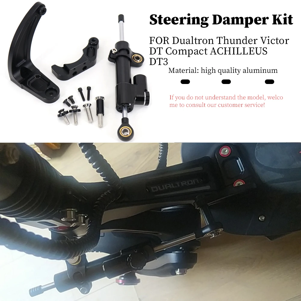 Electric scooter Directional Steering Damper for Dualtron Dualtron Ultra Victor Thunder  damper bracket kit