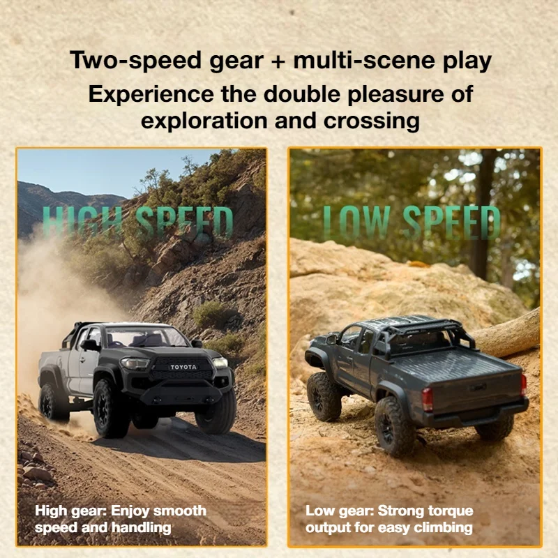 FMS Tacoma Officially Authorized Simulation Small Scale 1:24 4WD Remote Control Climbing Car RC Off-Road Vehicle FCX24M RTR
