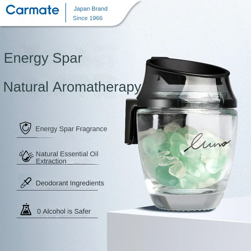 

CarMate CFR1126 Natural Crystal And Essential Oil Air Diffuser Large Capacity Tuyere Fragrance Pure Plant Fruits For Men Perfume