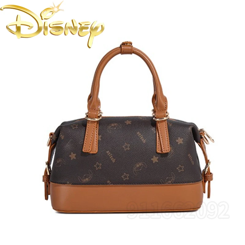 Disney Stitch Original New Women's Handbag Cartoon Fashion Women's Shoulder Crossbody Bag Luxury High-Quality Mini Women's Bag