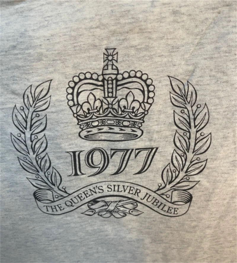 Real Picture Saint T Shirt Vintage Do Old Washed Goddess Ink-wash Printed Grey Short-sleeved T-shirt Men Women Round Neck Tee