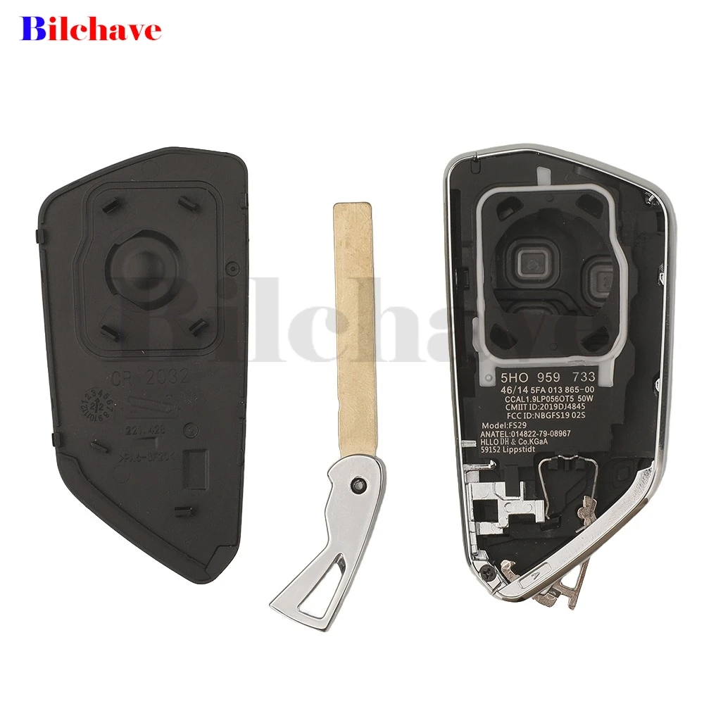 jinyuqin Remote Key Shell 3BNT For Volkswagen Golf 8 Cupra Tarraco Gti Mk7/8 Skoda Octavia Seat Leon Smart Card Case KD HZ/ZB25 view 2