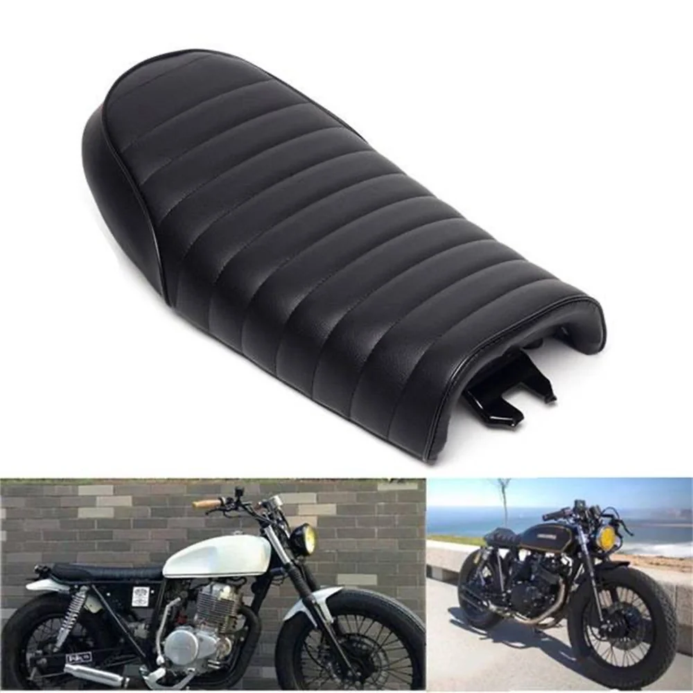 

For HONDA CG125/Jialing 70 Retro Seat Cushion Modified Hump Seat Bag High Quality Seat Cushion Assembly Caterpillar Saddle Cafe