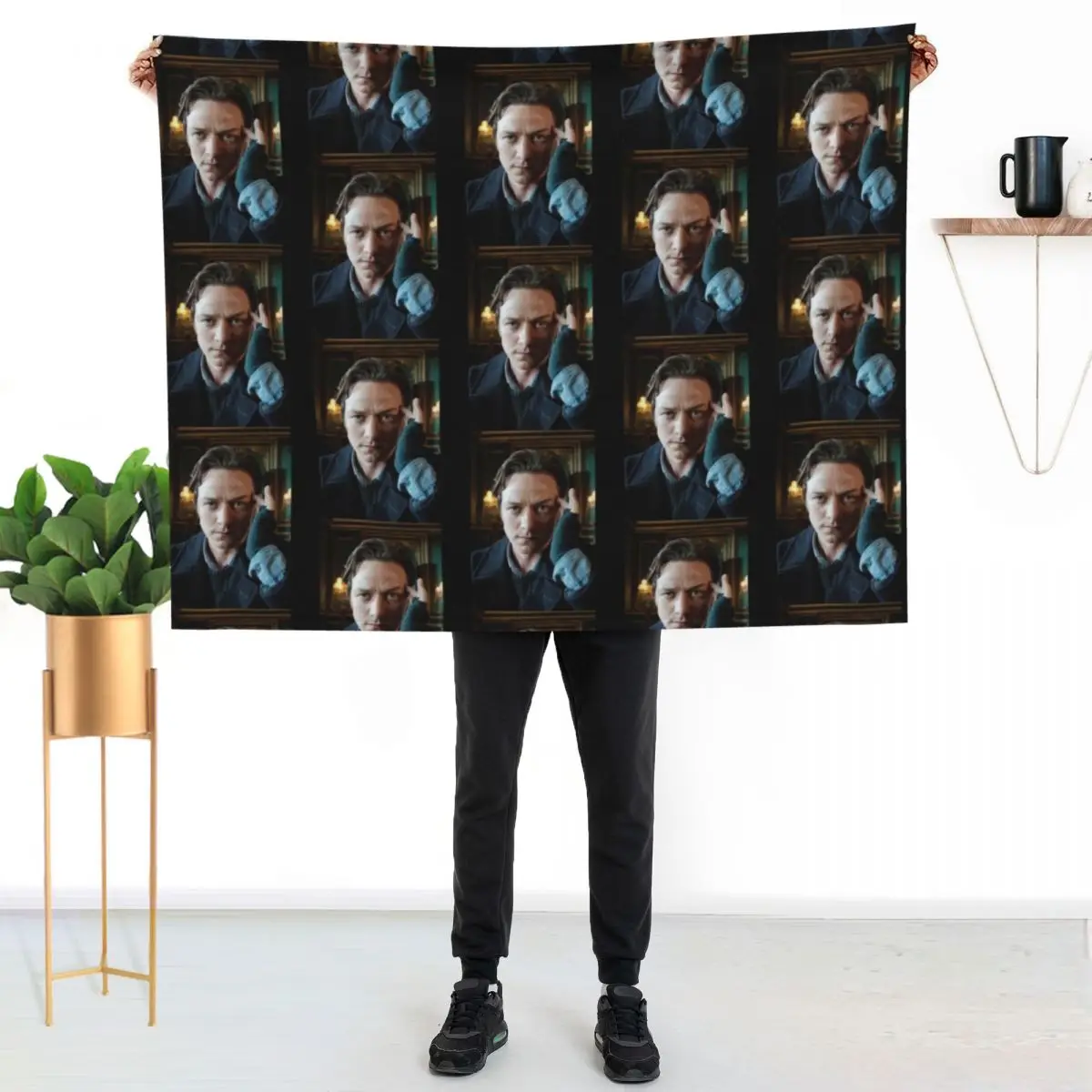 James McAvoy Throw Blanket Soft Big Picnic Heavy Luxury Thicken Luxury St Bed covers Blankets