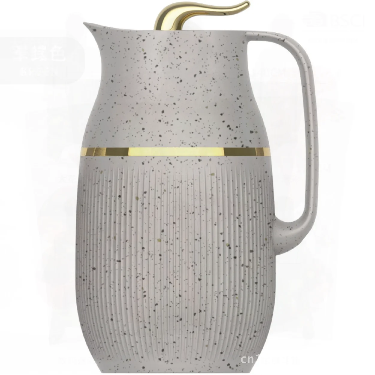 

Изолированный чайник большой емкости со стеклянным вкладышем, термос в европейском стиле, бутылка с горячей водой для дома