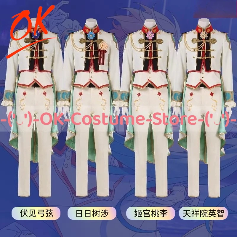 

[Customized Size] Ensemble Stars Fine Tempest Tenshouin Eichi Hibiki Wataru Himemiya Tori Fushimi Yuzuru Cosplay Costume Uniform