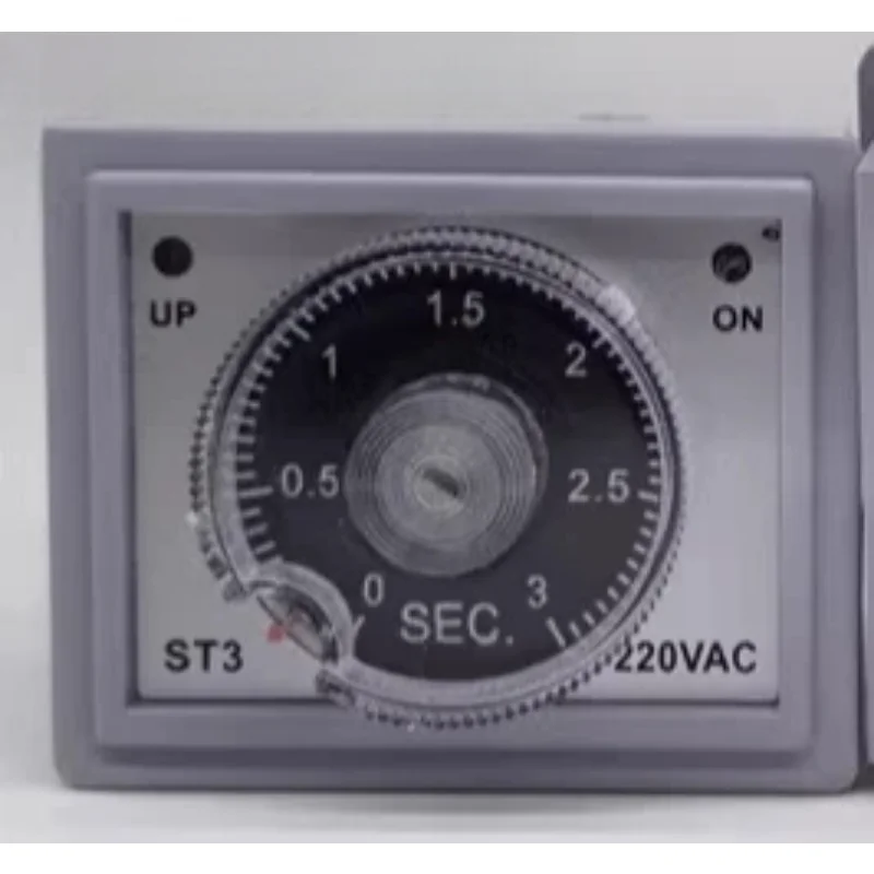

2pcs ST3 foot sealing machine accessories dedicated time relay timing regulator 220V 3-pin 3-second timer