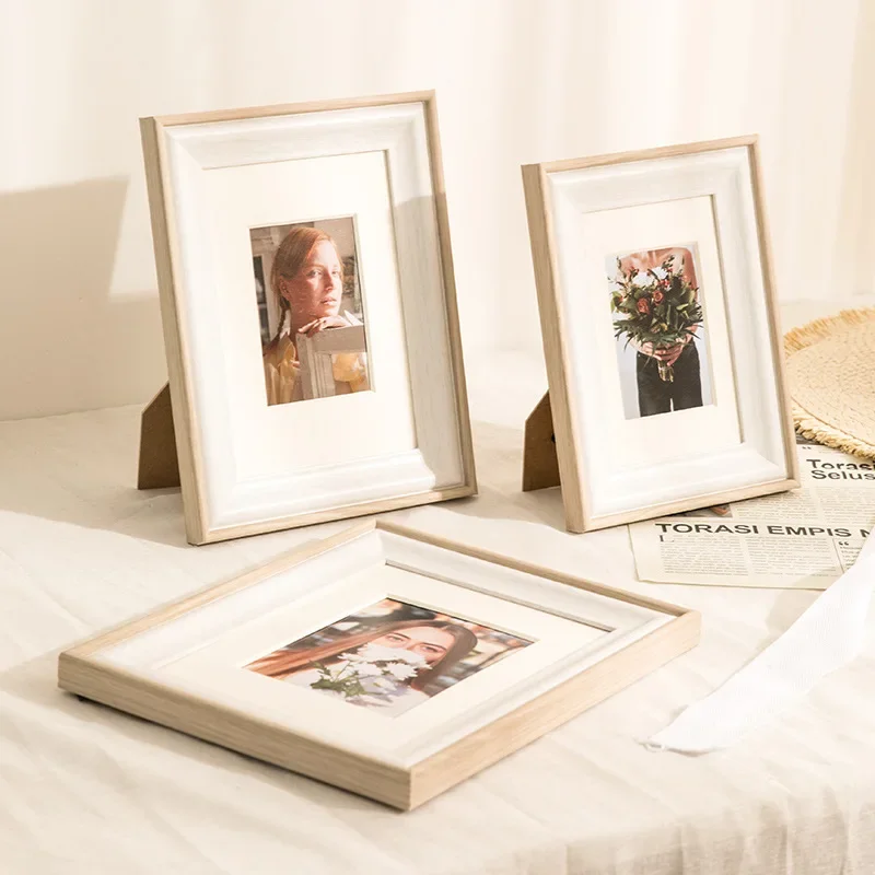 European Style Photo Frame Creative Tabletop INS Frame for 6 7 8 10inch A4 Decorative Picture Wedding Photos Frame Home Decor