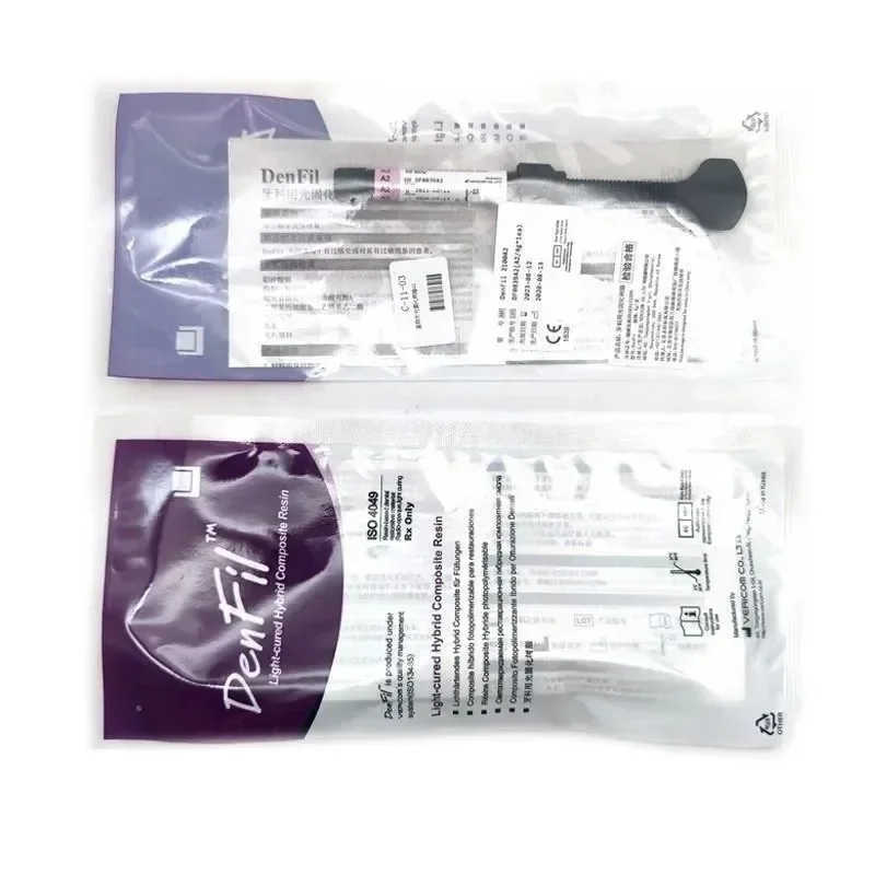 Dental Denfil Light Cured Composite Resin Fluid/Solid Resin Dental Filling Repairing Resin Materials Dental Laboratory Materials view 5