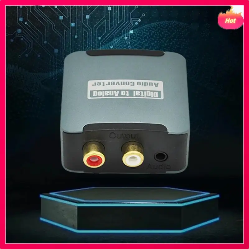 Upgraded Audio Decoder Digital To Analog Audio Coaxial Converter Optical Fiber To Analog Spdif To Lotus, Fine Workmanship