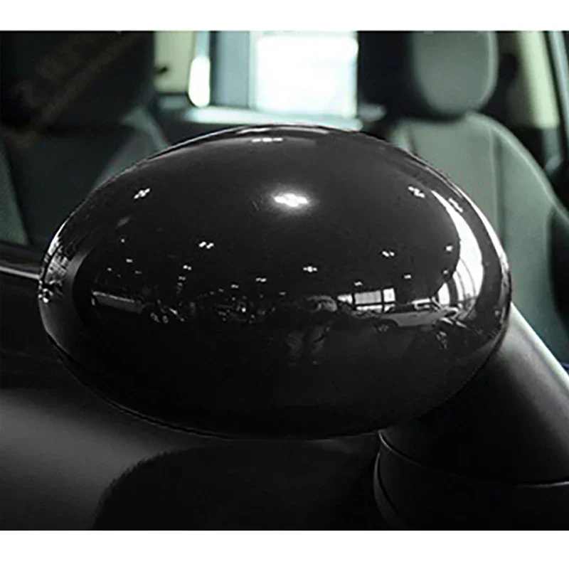 Left & Right 2Pcs Car Side Rearview Mirror Covers Fit For BMW Mini R55 R56 R57 R58 R59 R61 2007-2013 #51162754913, 51162754914