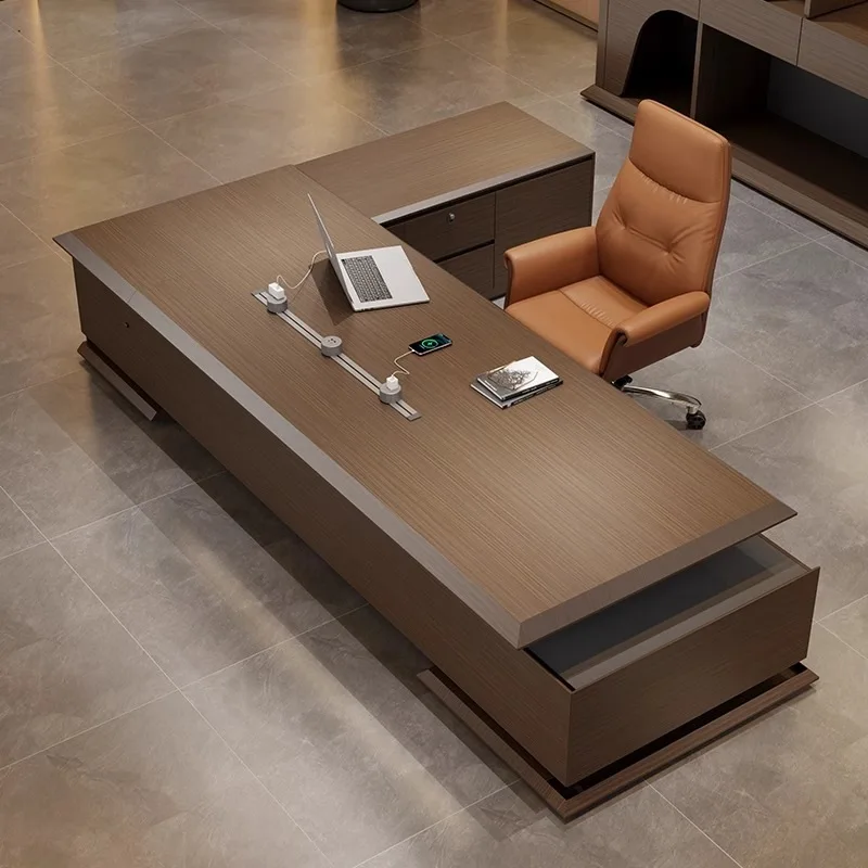 LH boss tables and chairs minimalist modern light luxury leadership office furniture