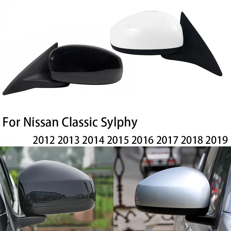 Car Power Folding Door Wing Side Rearview Mirror Assembly For Nissan Classic Sylphy 2012 2013 2014 2015 2016 2017 2018 2019