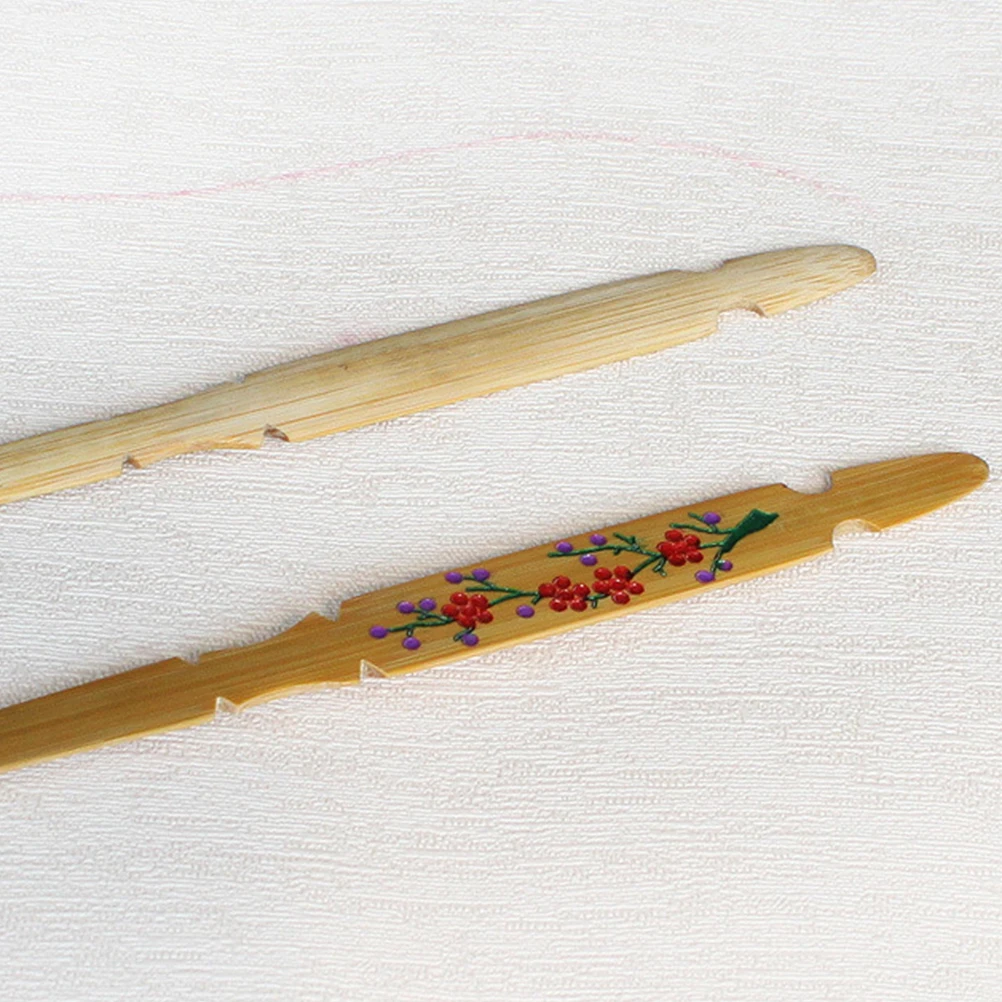 

2pcs Yangqin Mallets Bamboo Dulcimer Hammers Lightweight Compact Instrument Supplies Accessories Music Tools/String Parts