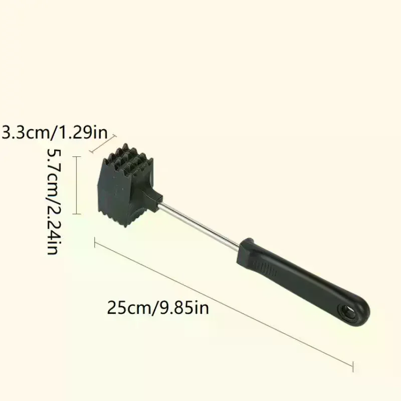 1Pcs Double-Side Beef Steak Pork Meat Hammer Beater Mallet Beef Chicken Kitchen Meat Poultry Tool