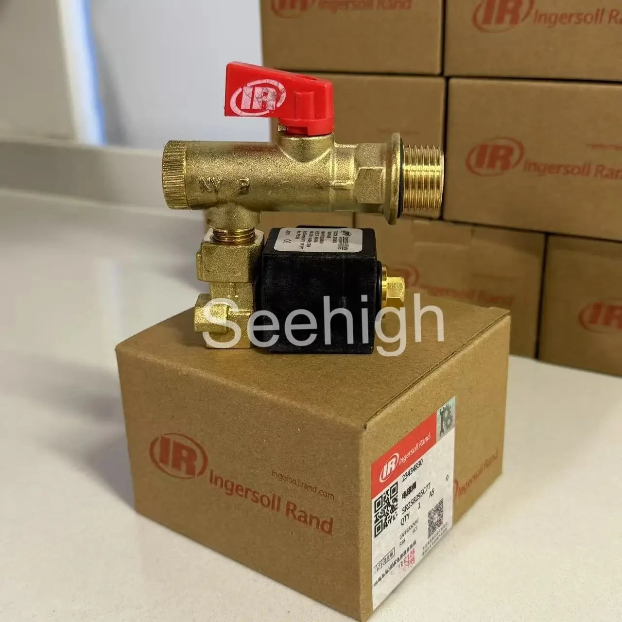 Genuine Brand New Ingersoll Rand Solenoid Valve 39418926 23434830 for Industrial Compressor